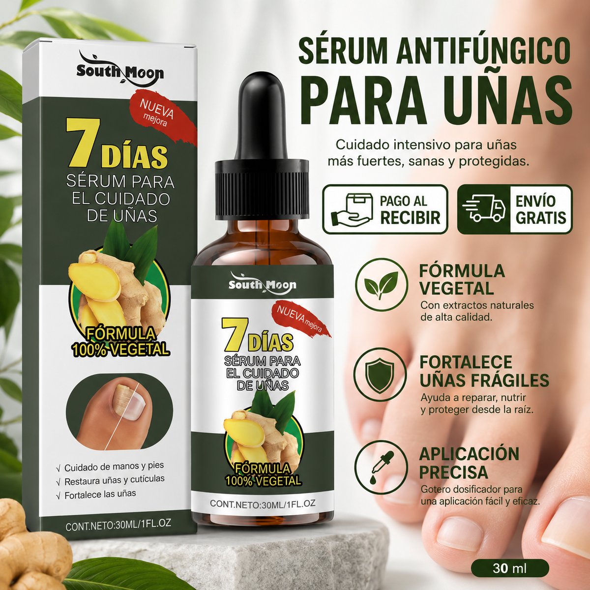 Kit Cuidado de Pies y Uñas - Aceite anti-hongos